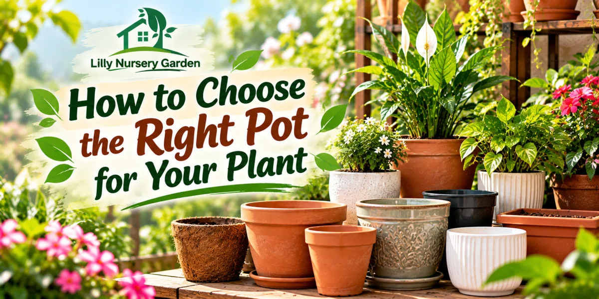 How to Choose the Right Pot for Your Plant