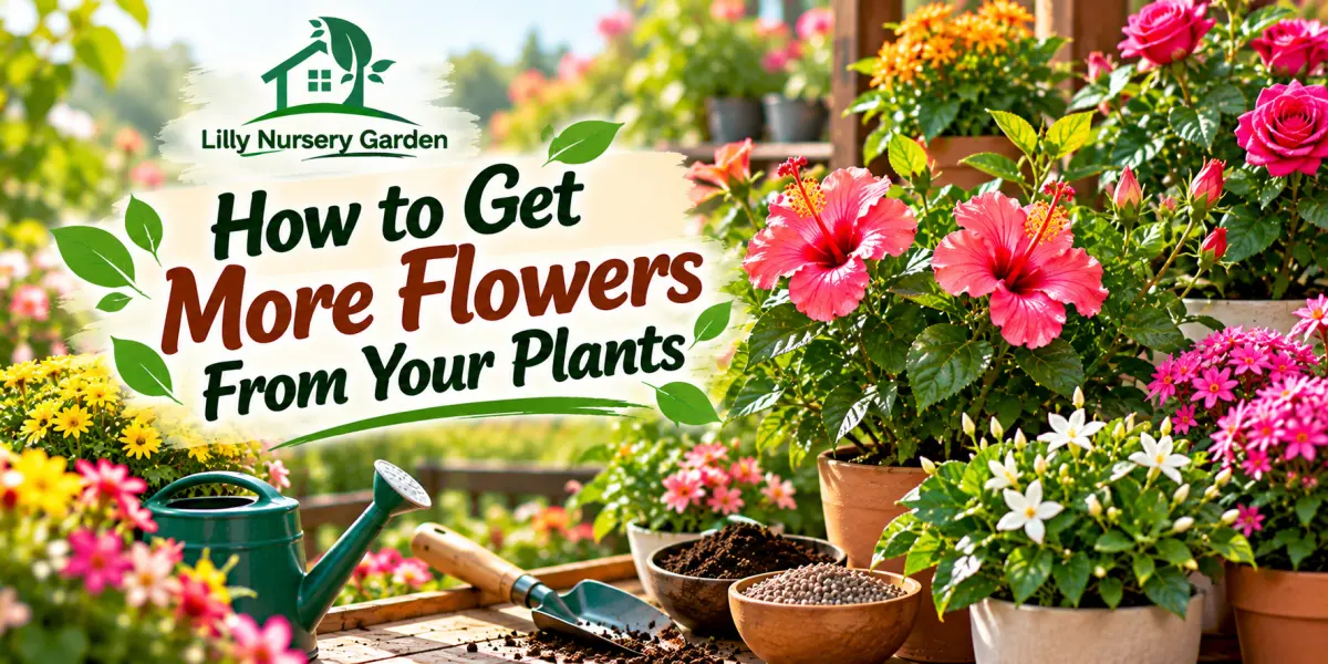 How to Get More Flowers From Your Plants
