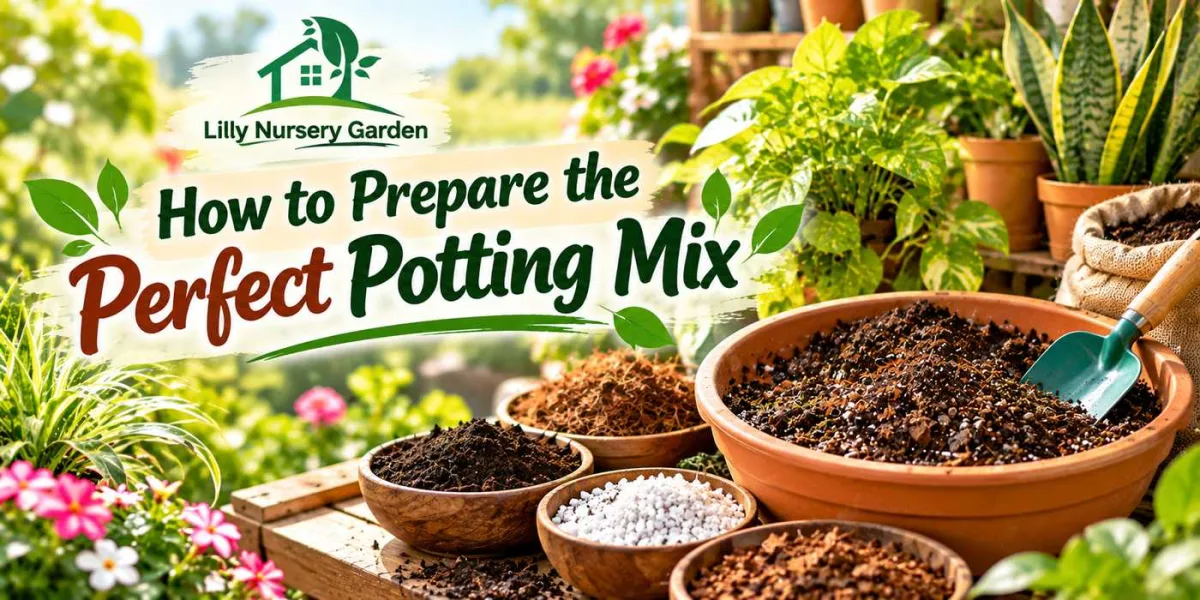 How to Prepare the Perfect Potting Mix