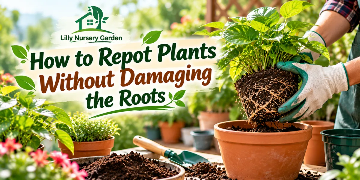 How to Repot Plants Without Damaging the Roots